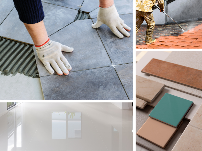 floor and wall tiles