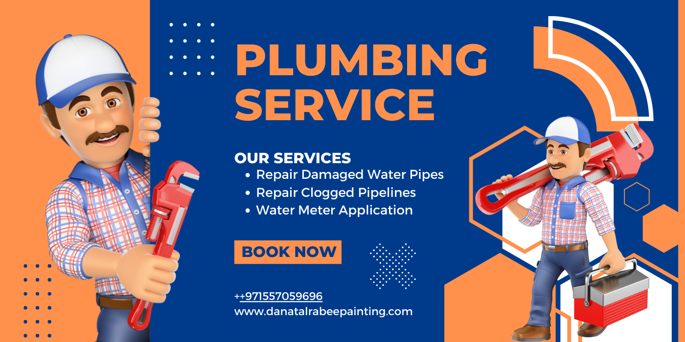 plumbing service banner